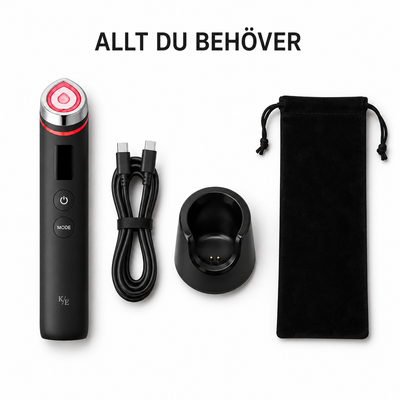 Essence Lift Pro — 6-i-1 LED & mikroströmsenhet