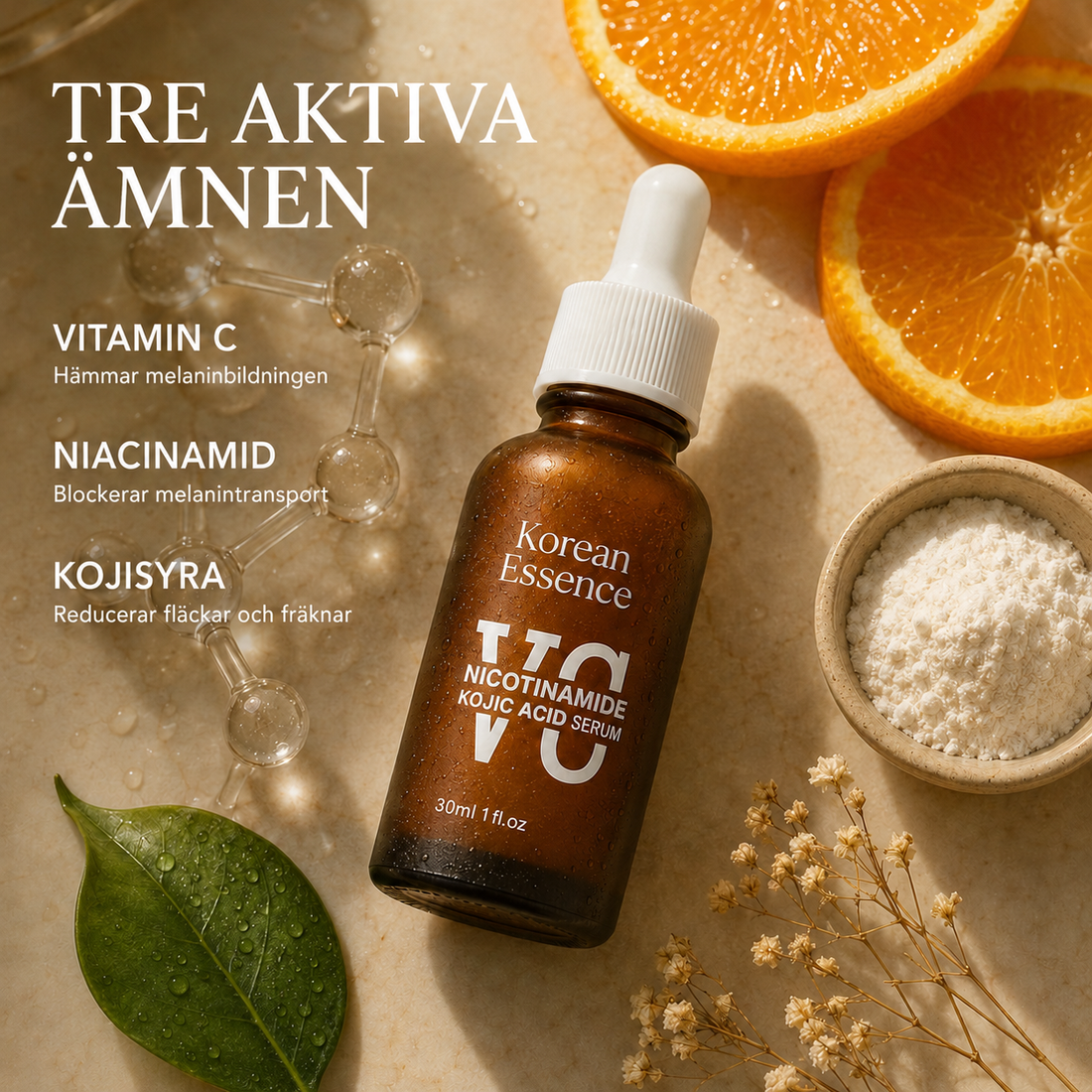Ett serum som angriper fläcken <em>på tre ställen.</em>
