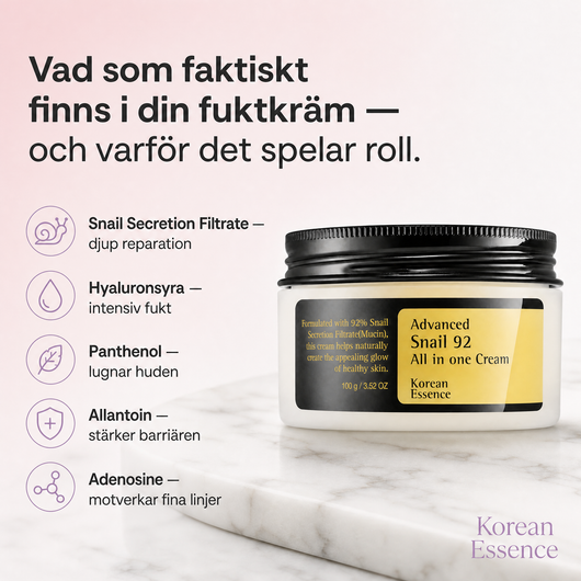 Snail Mucin Allt-i-ett Kräm