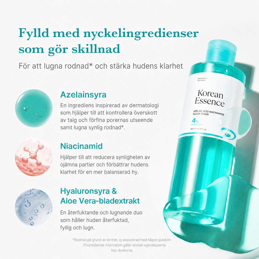 Klarare hud <em>utan att skala den.</em>